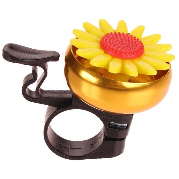 Bells | HBS Flower Bicycle Bell O22,2mm – Yellow Bells Bells