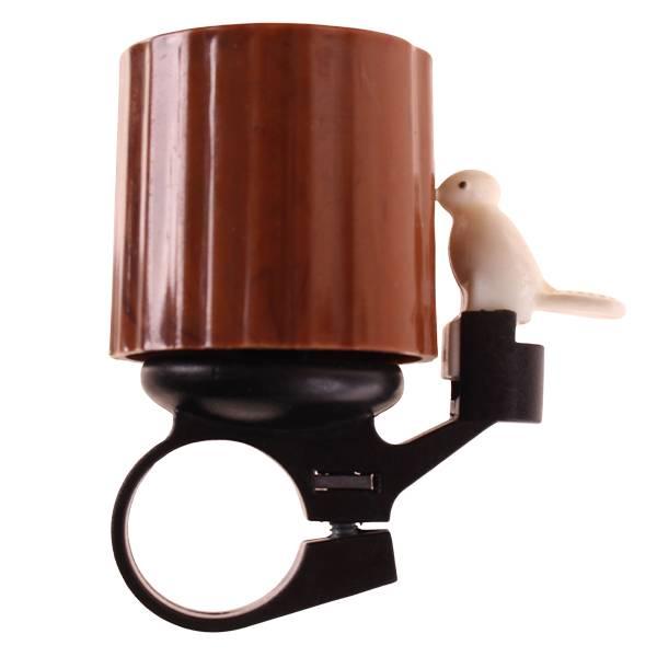 Bells | HBS Woodpecker Bicycle Bell O22,2mm – Brown Bells Bells