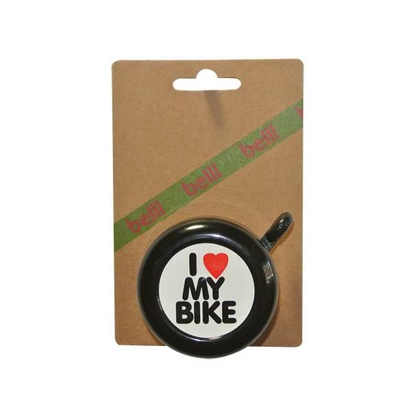 Bells | The Bicycle Bell I Love My Bike – Black Bells Bells