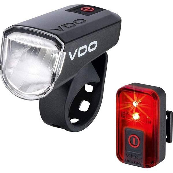 Bike Light Set | M30 FL / Red RL Lighting Set LED USB – Black Bicycle Lights Bike Light Set