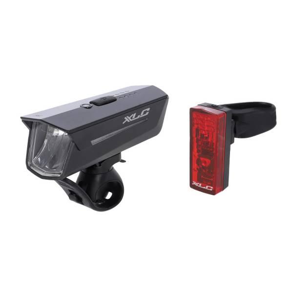 Bike Light Set | Proxima Plus S24+ Light Set LED Battery USB – Red/Bl Bicycle Lights Bike Light Set