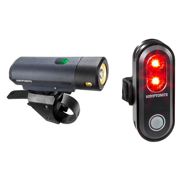 Bike Light Set | Street 500/Avenue Lighting Set LED USB – Black Bicycle Lights Bike Light Set