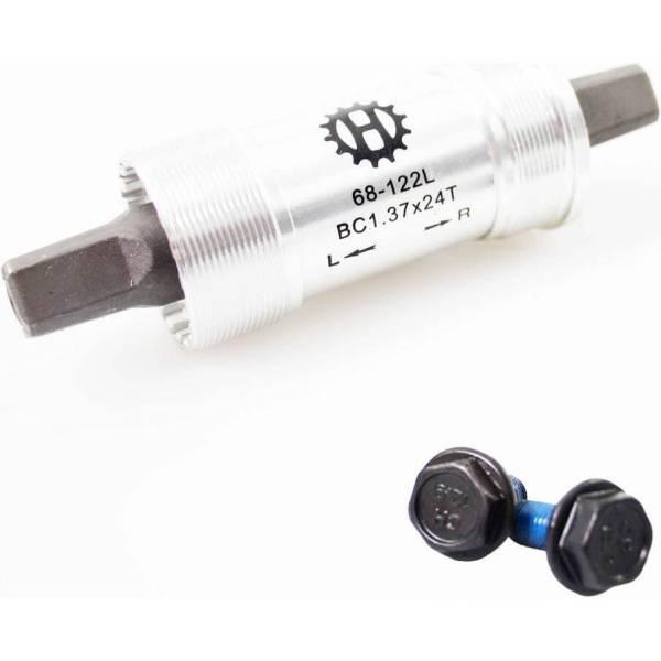 Bottom Bracket (City) | HBS Bottom Bracket BSA 68/122mm Alu Cups – Gray Bottom Bracket (City) Bottom Bracket (City)