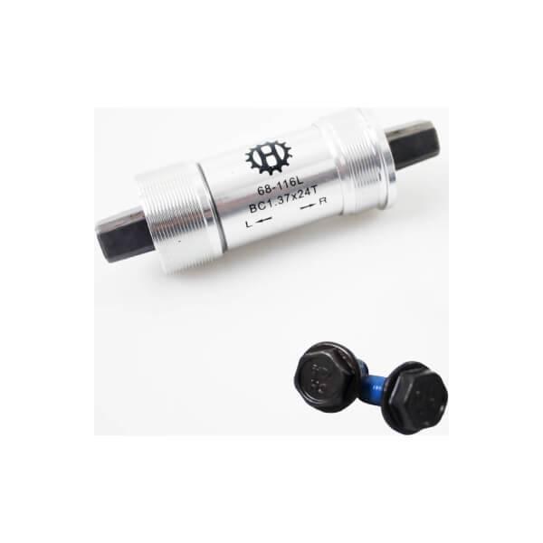 Bottom Bracket (Sport) | HBS Bottom Bracket BSA 68/116mm Alu Cups – Gray Bottom Bracket (Sport) Bottom Bracket (Sport)