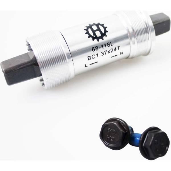 Bottom Bracket (Sport) | HBS Bottom Bracket BSA 68/118mm Alu Cups – Gray Bottom Bracket (Sport) Bottom Bracket (Sport)