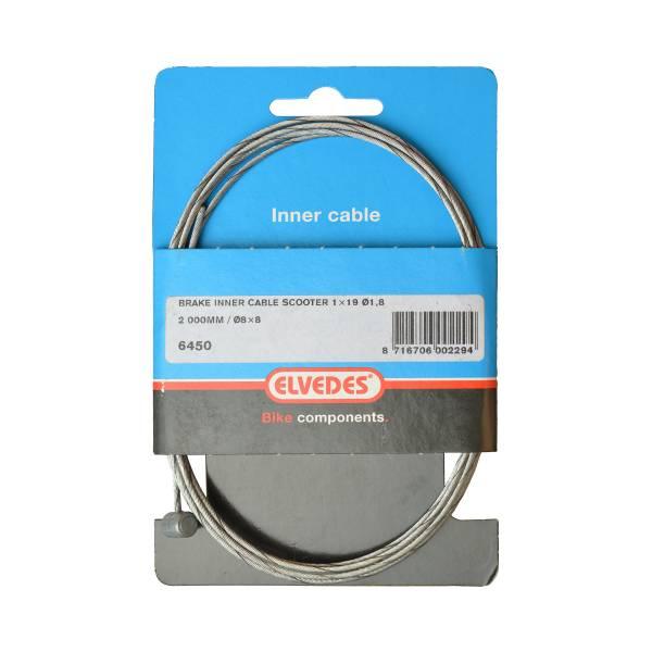 Brake Cable | Brake Inner Cable Barrel 1.80mm x 2m Inox – Silver Brake Cable Brake Cable