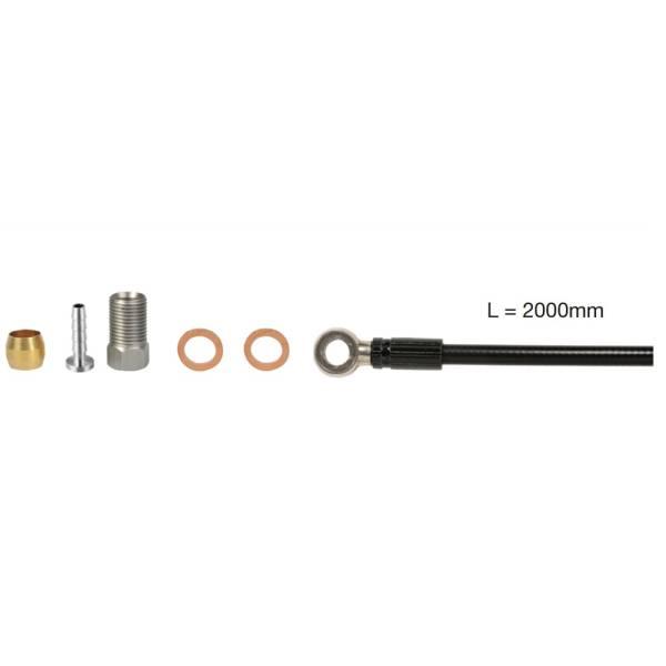 Brake Cable | Hydraulic Brake Hose 2m For. BH90 – Black Brake Cable Brake Cable