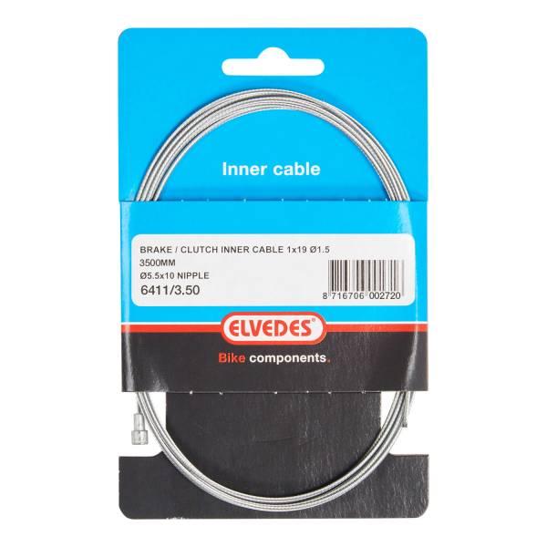 Brake Cable | Rear Inner Cable-Brake Tandem 6411 3.5M With Pear Brake Cable Brake Cable