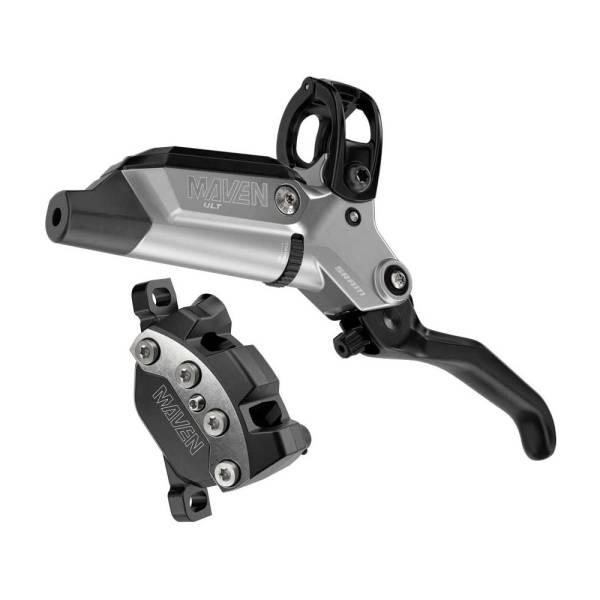 Brake Caliper | Maven Ultimate Brake Set Left 4 Piston Alu Disc -Silver Brake Caliper Brake Caliper