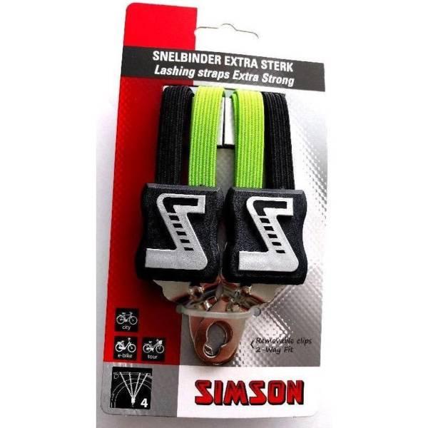 Carrier Straps | Bungee Cord Extra Strong – Black/Green Carrier Straps Carrier Straps