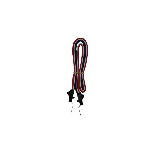 Carrier Straps | The Poort Lashing Straps 76cm Red/White/Blue Carrier Straps Carrier Straps