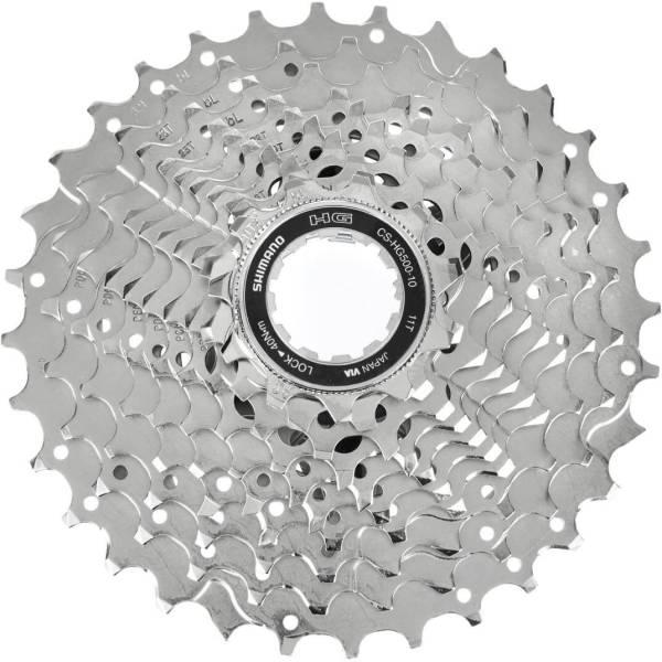 Cassette | Shimano HG-500 Cassette 10S 11-32T – Silver Cassette Cassette