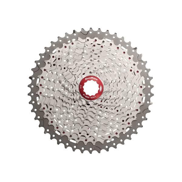 Cassette | Sunrace MX8 Cassette 11S 11-42 Teeth Steel/Alu – Silver Cassette Cassette