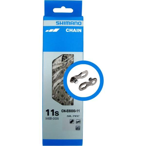 Chain (Sport) | E8000 X11 Bicycle Chain E-MTB 116 Links – Gray Chain (Sport) Chain (Sport)