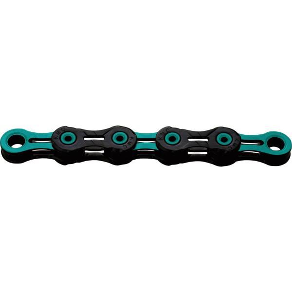 Chain (Sport) | KMC DLC 12 Bicycle Chain 12V 11/128" 118S – Black/Celeste Chain (Sport) Chain (Sport)