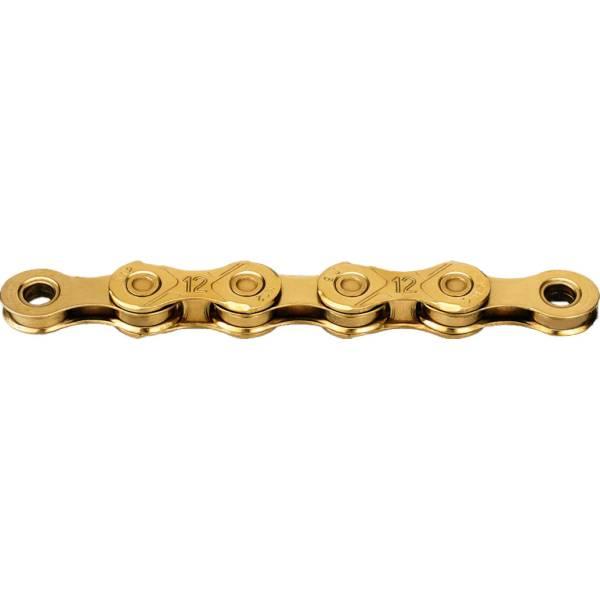 Chain (Sport) | KMC X12 Bicycle Chain Waxed 12V 11/128 126 Links – Gold Chain (Sport) Chain (Sport)