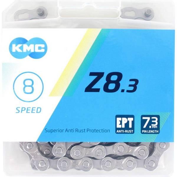 Chain (Sport) | KMC Z8 EPT Bicycle Chain 8S 3/32" 114 Links – Gray Chain (Sport) Chain (Sport)