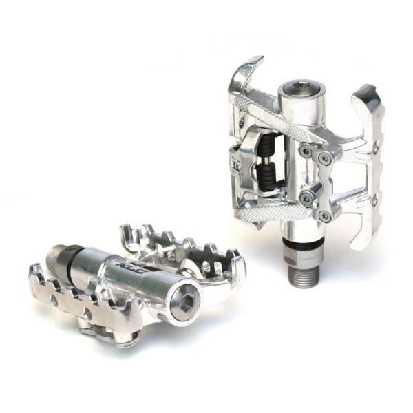 Clipless Pedals | S10 Pedals SPD Combi Aluminum – Silver Clipless Pedals Clipless Pedals