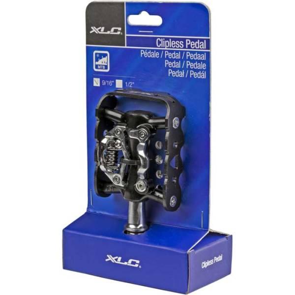 Clipless Pedals | S20 Pedals SPD/Flat – Black/Silver Clipless Pedals Clipless Pedals