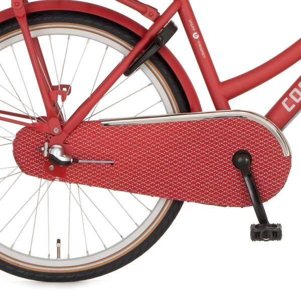 Closed Chain Guard | Cortina Chain Guard 24" U4 – Matt True Red Chain Guards Closed Chain Guard