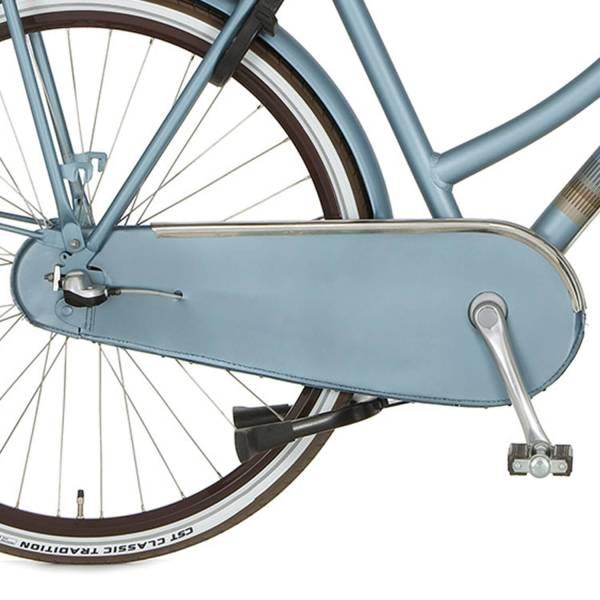 Closed Chain Guard | Cortina Chain Guard 28" Varnished Cloth U4 – Matt Blue Chain Guards Closed Chain Guard