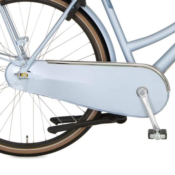 Closed Chain Guard | Cortina Chain Guard 28" Varnished Cloth U4 – Matt Metal Blue Chain Guards Closed Chain Guard