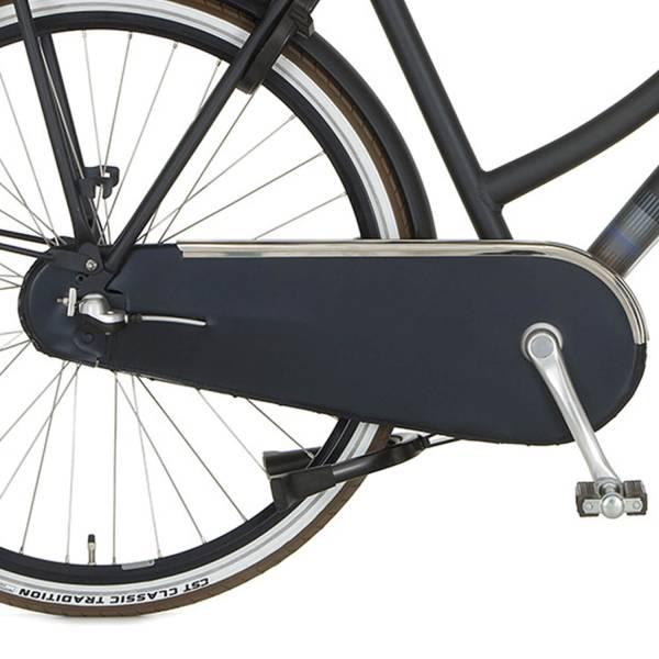 Closed Chain Guard | Cortina Chain Guard 28" Varnished Cloth U4 – Matt Night Blac Chain Guards Closed Chain Guard