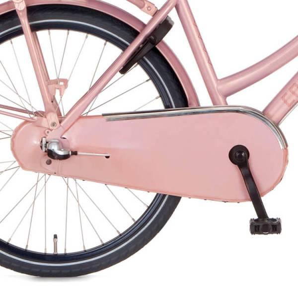 Closed Chain Guard | Cortina Chain Guard Varnished Cloth 24" U4 – Mahogany Pink Chain Guards Closed Chain Guard