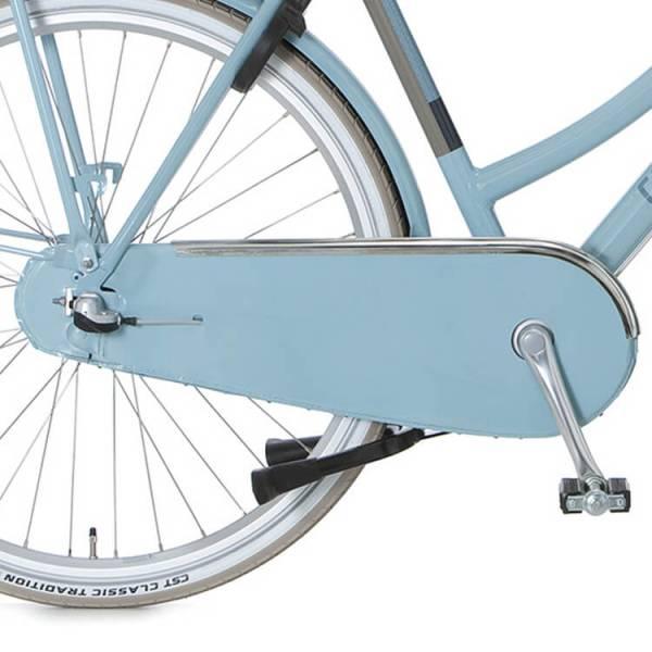 Closed Chain Guard | Cortina Chain Guard Varnished Cloth 28 Inch U4 – Pastel Turq Chain Guards Closed Chain Guard