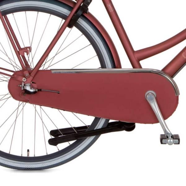 Closed Chain Guard | Cortina Chain Guard Varnished Cloth 28" U4 – Matt Pink Chain Guards Closed Chain Guard