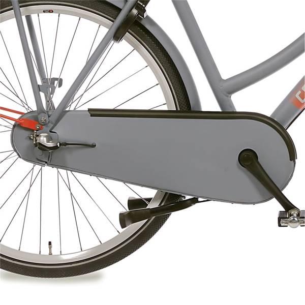 Closed Chain Guard | Cortina Chain Guard Varnished Cloth 28" U4 – Matt Rock Gray Chain Guards Closed Chain Guard