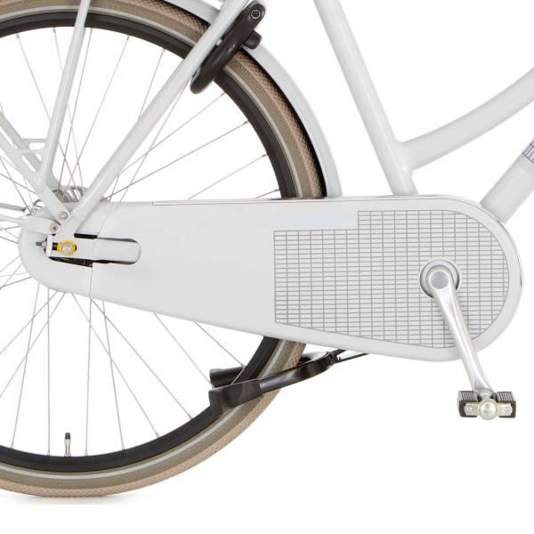 Closed Chain Guard | Cortina Nostalgia Chain Guard 28" U4 – Light Gray Chain Guards Closed Chain Guard