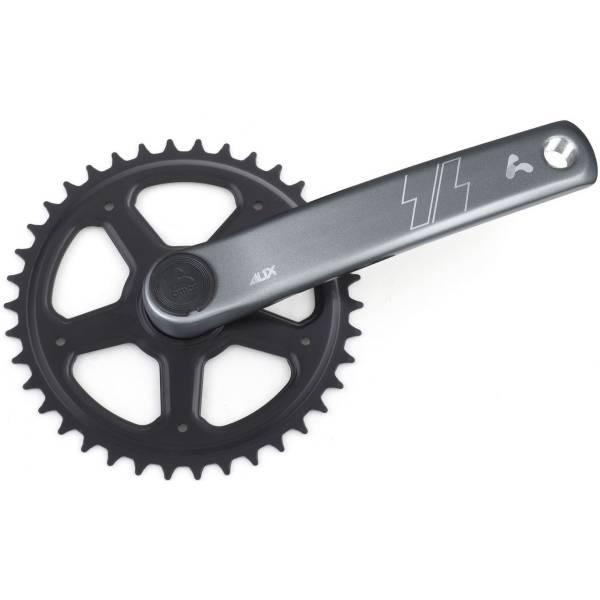 Crankset (City) | AL1X Crankset 38T 170mm – Black/Gray Crankset (City) Crankset (City)