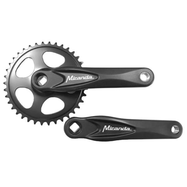 Crankset (City) | Alfa 1 Crankset 38T 170mm – Black Crankset (City) Crankset (City)