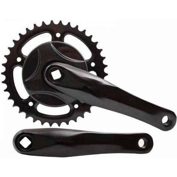 Crankset (City) | Chainline Crankset CL004 38 Teeth 170mm – Matt Black Crankset (City) Crankset (City)