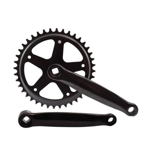 Crankset (City) | Crankset Cotterless 40 Teeth Crank Length 170mm Black Crankset (City) Crankset (City)