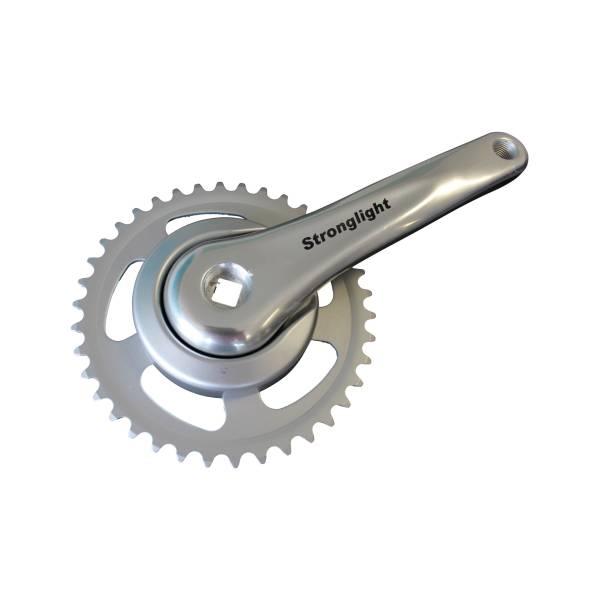 Crankset (City) | Crankset Earth 38T 170mm Cotterless – Silver Crankset (City) Crankset (City)