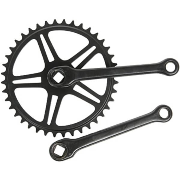 Crankset (City) | MP Crankset 40T 150mm 1/2×3/32 Steel – Black Crankset (City) Crankset (City)