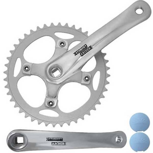 Crankset (City) | SunRace FCS-72 Crankset 42T 170mm – Silver Crankset (City) Crankset (City)