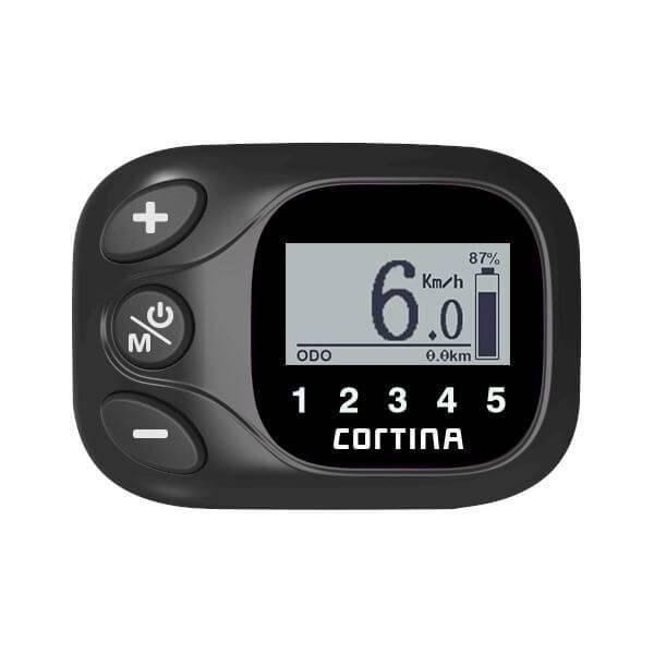 Display | C15 E-Bike Display Cortina 850mm – Black Display Display