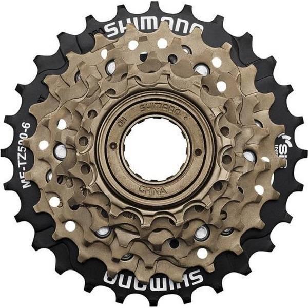 Freewheel | TZ500 Freewheel 14-28T 6V – Black/Gold Drivetrain (Sports Bike) Freewheel