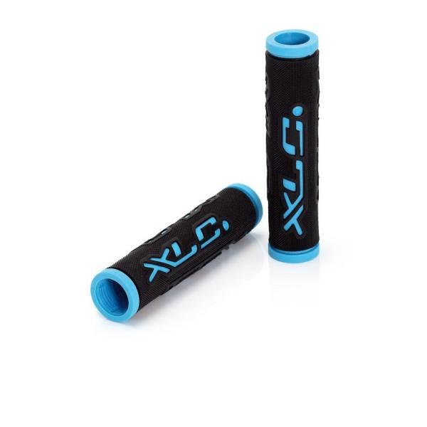 Grips | Dual Colour GRG07 Grips 125mm – Black/Blue Grips Grips