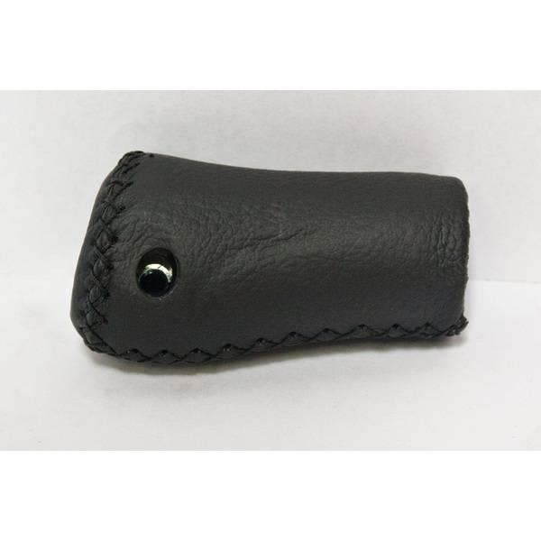 Grips | Gazelle Grip Aero 88mm Right Leather – Black Grips Grips