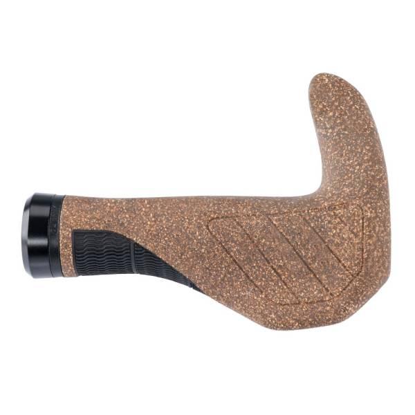 Grips | Merge Trekking Bar Kork Grips 140mm – Brown/Black Grips Grips