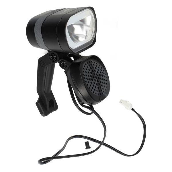 Headlight | Axa Axendo 100 Speed Headlight + Horn E-Bike – Black Bicycle Lights Headlight