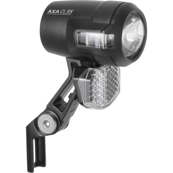 Headlight | Axa Compactline 35 Headlight E-Bike 6/12V – Black Bicycle Lights Headlight