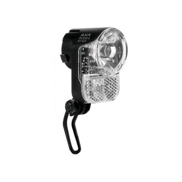 Headlight | Axa Headlight Pico 30 Led E-Bike On/Off Hub Dynamo – Black Bicycle Lights Headlight