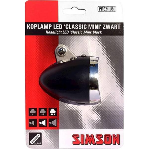 Headlight | Classic Mini Headlight LED Batteries – Black Bicycle Lights Headlight