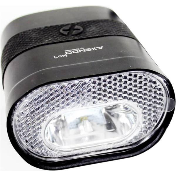 Headlight | Cortina Axendo 40 Plus Headlight LED E-Bike – Black Bicycle Lights Headlight