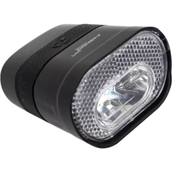 Headlight | Cortina Axendo 40 Plus Xdo Headlight LED Hub Dynamo – Black Bicycle Lights Headlight